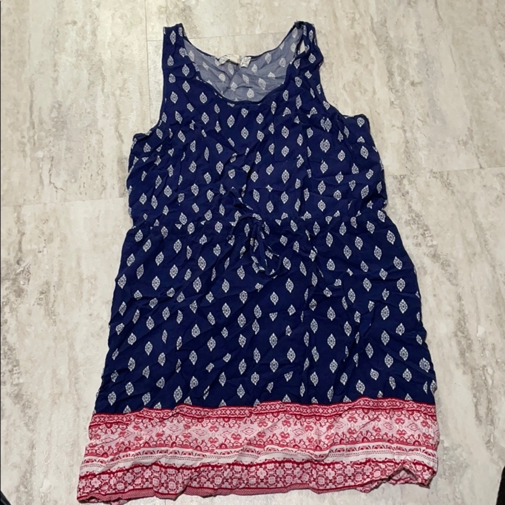 Loose bodycon multicolor dress